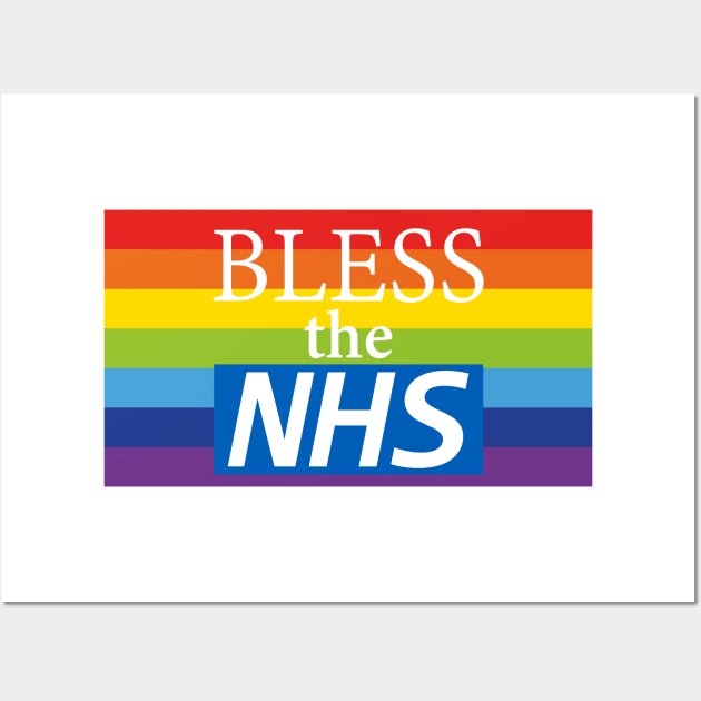 bless the nhs Wall Art by Amberstore